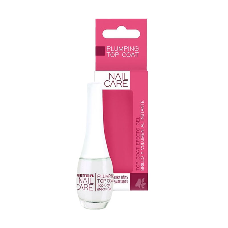 Топ-покриття для нігтів BETER Nail Care Plumping Top Coat з ефектом гелевого манікюру та УФ-фільтром, 11 мл